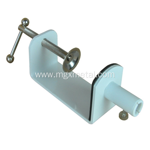 Steel Table Clamp Table Clamp With Pole Holder For Lamp Factory